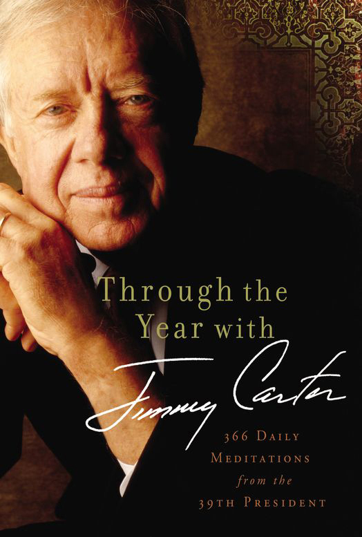 Through the Year with Jimmy Carter Soft Cover