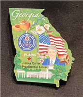 Georgia Shaped Magnet