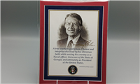 President Carter Quotation Print Unframed