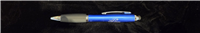 Tri Band Rubber Pen - Blue