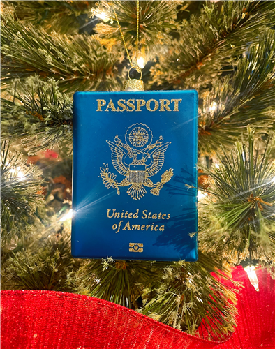 US Passport Ornament