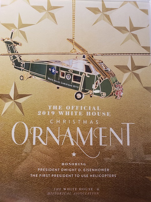 White House Ornament 2019 - IKE