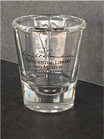 Presidential Library Signature Shot Glass