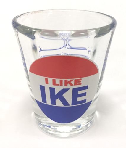 I Like Ike Shot Glass