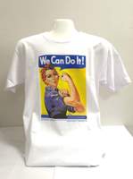 Rosie the Riveter - White Women's Cut T-Shirt