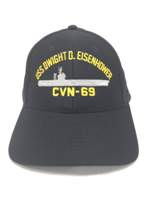 USS Eisenhower Cap Navy