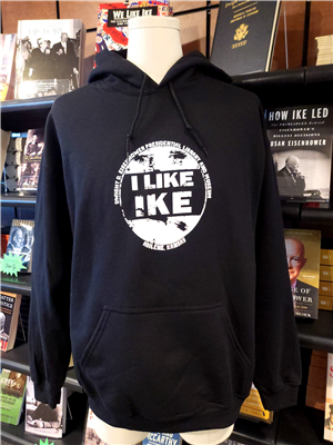 "I LIKE IKE" Black Hoodie