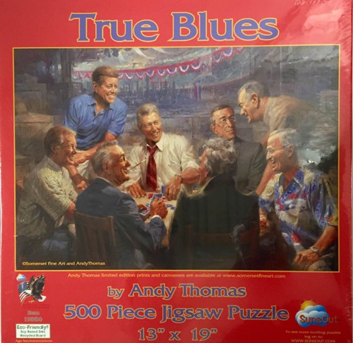 True Blues Puzzle, 500 Pieces
