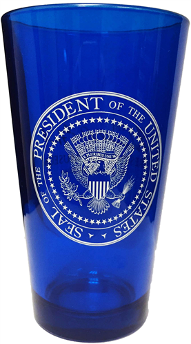 Pint with Presidential Seal and Signature