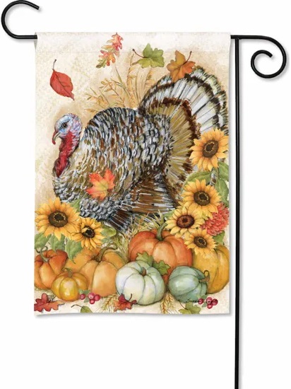 Garden Flag, Harvest Turkey