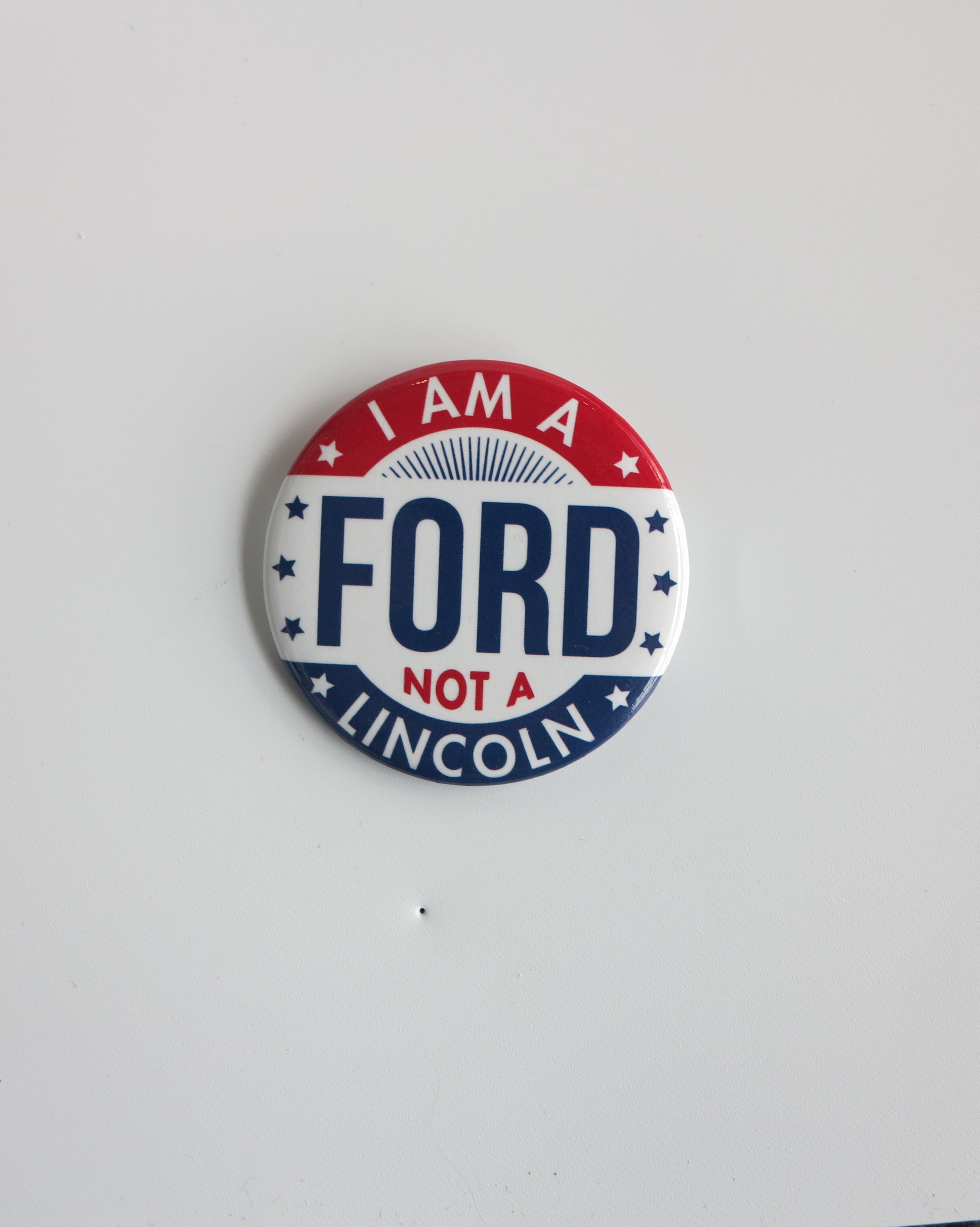 Campaign Button, I Am a Ford!