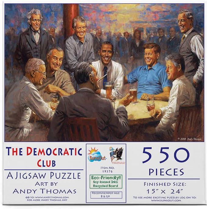 The Democrat Club 550 pieces
