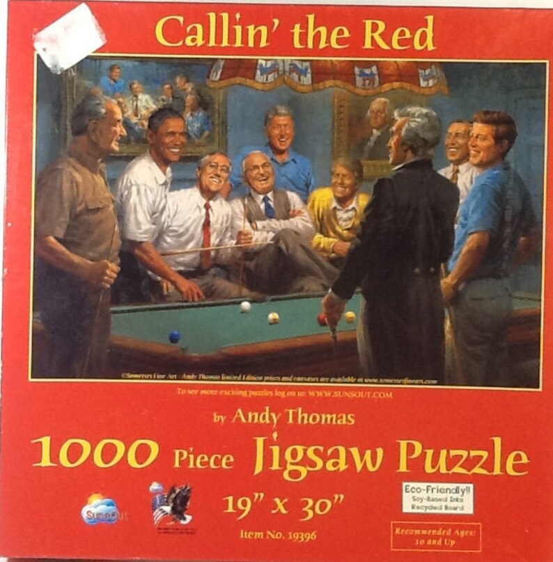 Callin' the Red 1000 pieces