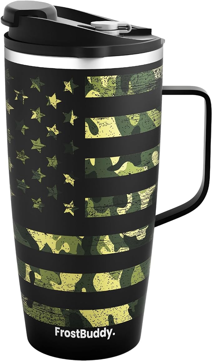 Joe Buddy 20oz Camo Flag