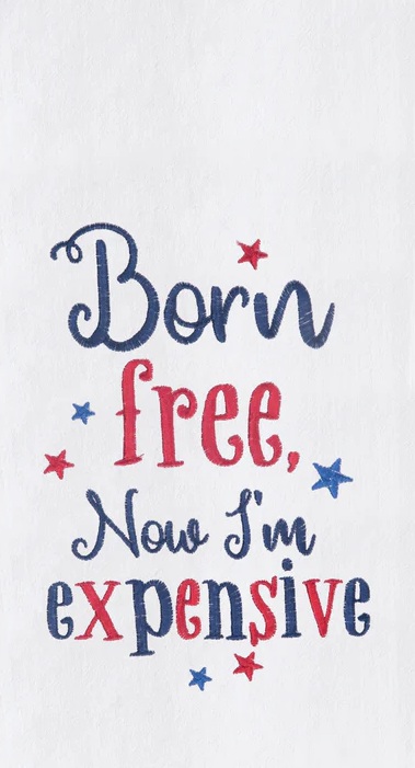 Towel, Born Free
