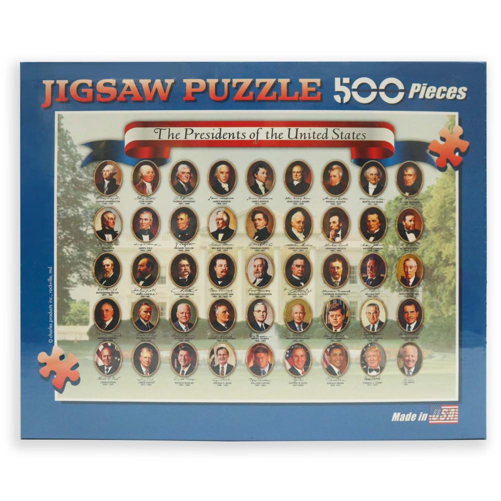 US Presidents Puzzle, 500 Piece