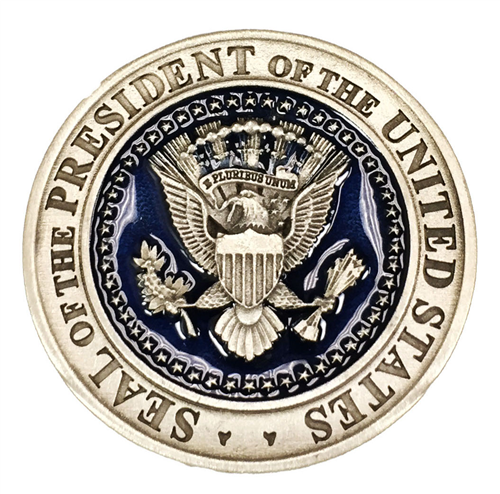 United States Presidential Seal Pewter Challenge Coin