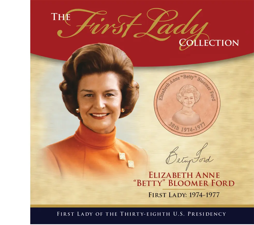 Betty Ford Copper Coin