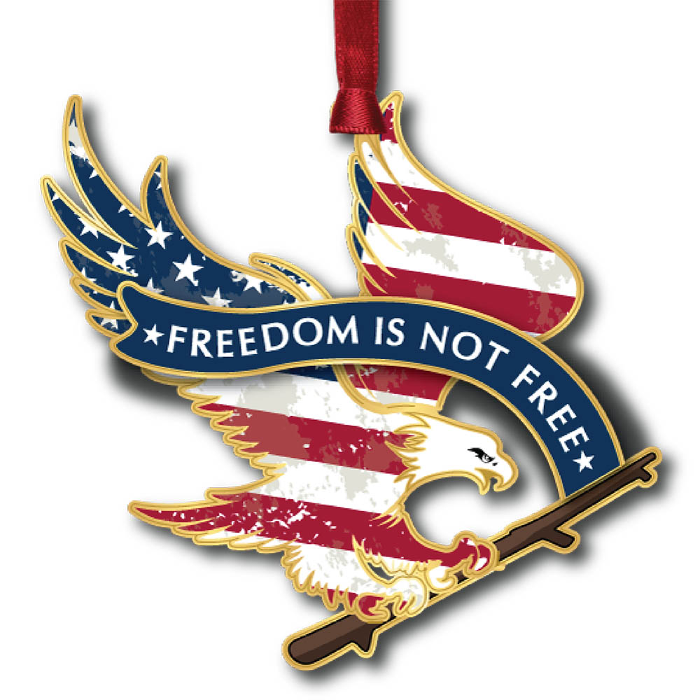 Freedom Eagle Ornament Made in USA
