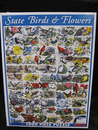 State Birds & Flowers Puzzle
