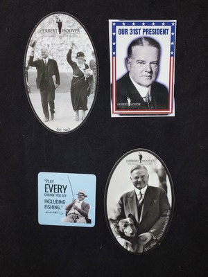 Herbert Hoover Sticker 4 pk