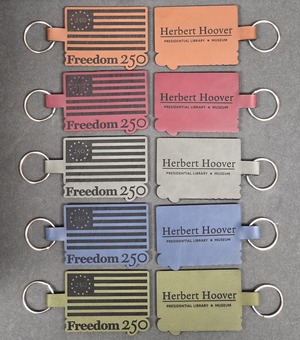 Keychain Freedom 250 with Logo