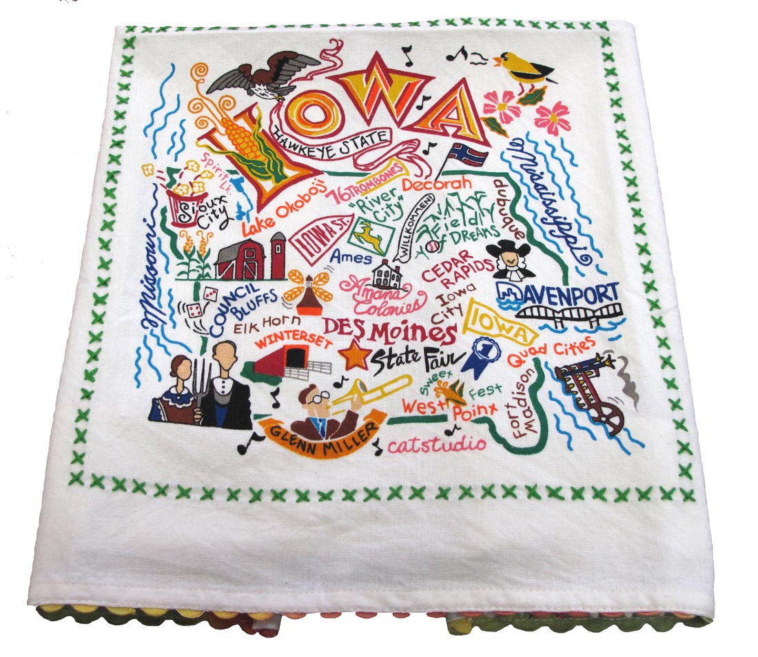 Iowa Tea Towel