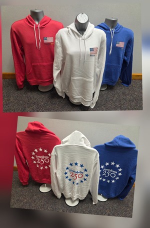 Hoodie Freedom 250 RWB