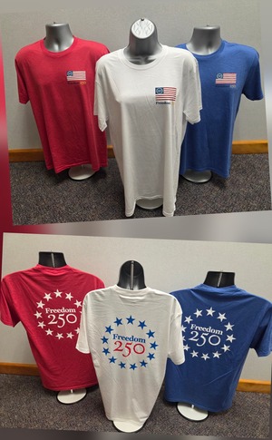 TShirt Freedom 250 RWB
