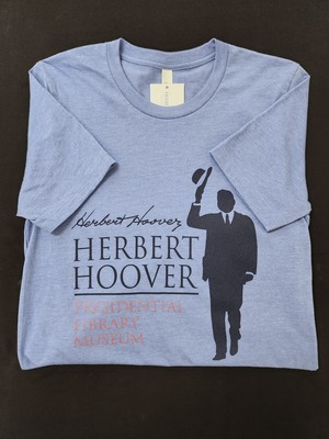 Herbert Hoover with Hat Canvas T-Shirt