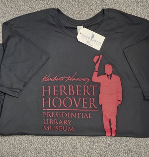 TShirt Large Hoover Logo Extra Large Black