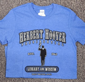 Herbert Hoover Blue T-Shirt Small