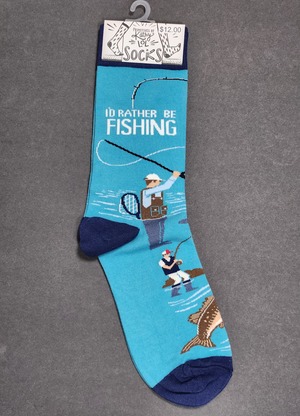 Socks Rather Be Fishing