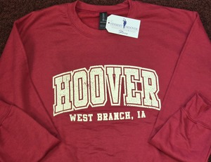 Sweatshirt Hoover Red