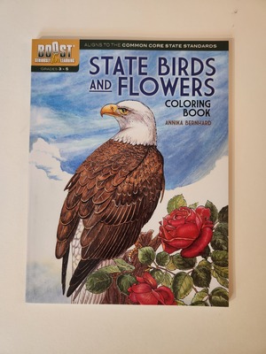 Coloring Book - State Birds & Flowers