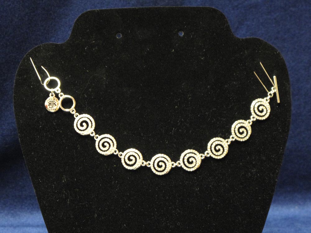 Pave Swirl Bracelet