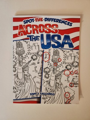 Activity Book - Spot the Differences Across the USA