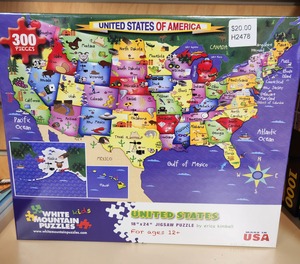 Puzzle United States 300 pcs