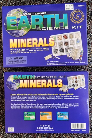 Earth Minerals Science Kit