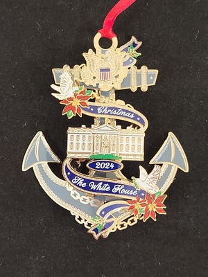 White House Association 2024 Ornament - Carter