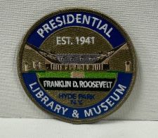 FDR Round LIbrary & Museum Patch