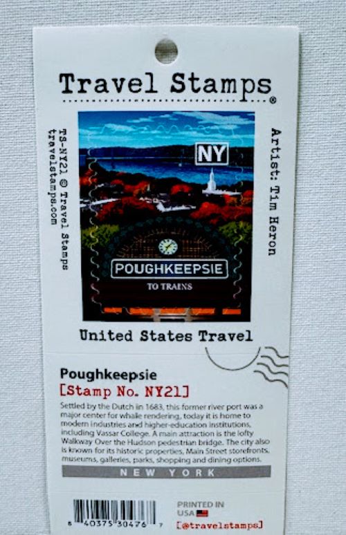 Travel Stamps: Poughkeepsie