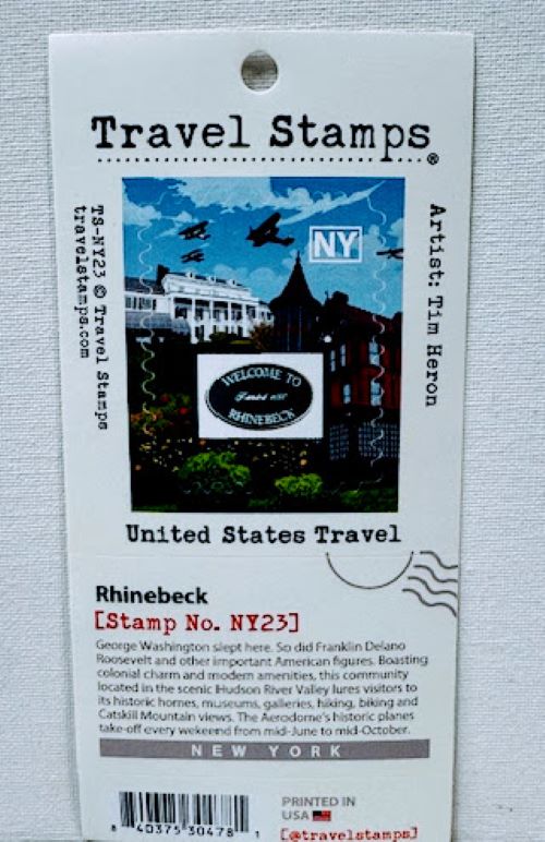 Travel Stamps: Rhinebeck