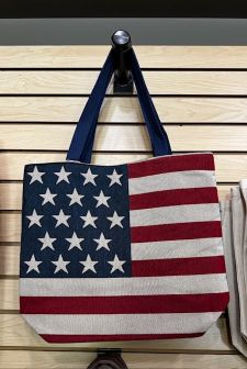 USA Zipper Tote