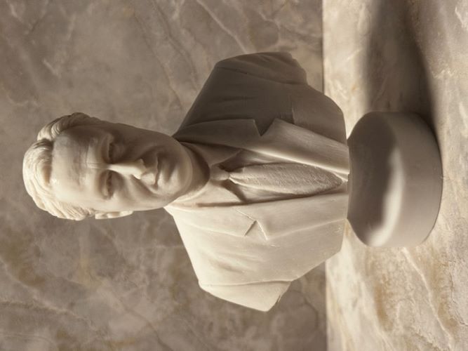 6.5" FDR Bust - White