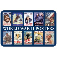 Placemat, WWII Posters