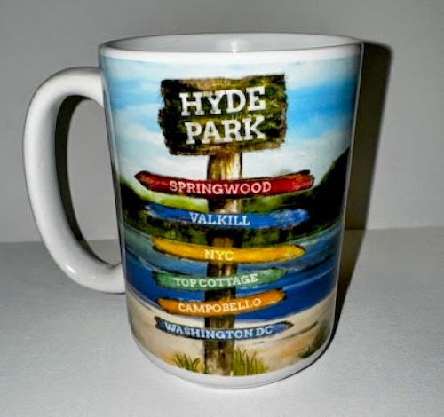 Hyde Park Sign Post Mug