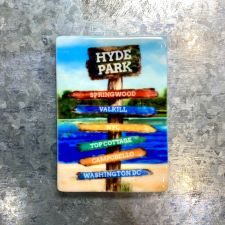 Hyde Park Sign Post Magnet