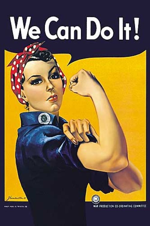 Rosie The Riveter Poster / WOW TOYZ