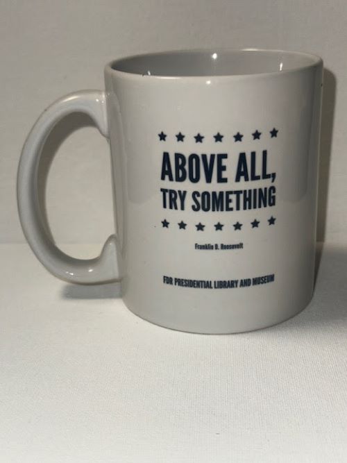 FDR Quote & Stamp Mug